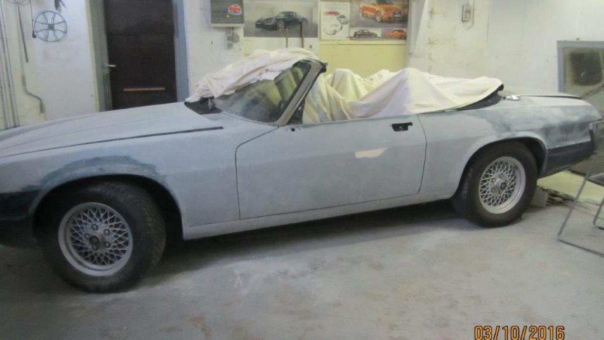 Jaguar xjs en restauration